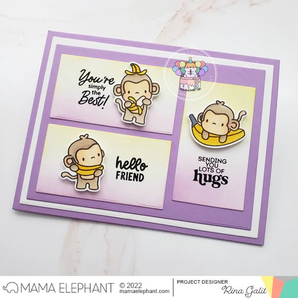 Bild 2 von Mama Elephant - Clear Stamps TAG SIZE GREETINGS