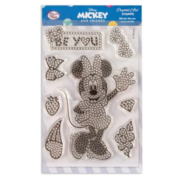 Bild 2 von Disney Mickey and Friends A6 Crystal Art Stamp - Minnie Mouse - Clear Stamps