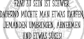 StempelBar Stempelgummi Frau zu sein ist schwer