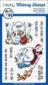 Whimsy Stamps Clear Stamps - Yeti for Christmas