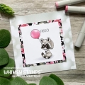 Bild 5 von Whimsy Stamps Clear Stamps - Raccoon Happy Day
