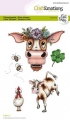 CraftEmotions Stempel - Clear Stamps A6 - Cows 1 Carla Creaties