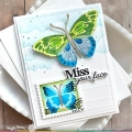 Bild 7 von Waffle Flower  Butterfly Focal Stencil