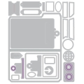Bild 4 von Sizzix Thinlits Die by Tim Holtz - Stanzschablone - Vault Noteworthy