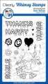 Whimsy Stamps Clear Stamps  - Graffiti Girl - Graffiti Mädchen
