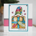Bild 3 von Woodware Clear Stamp Singles Gnome Gift - Gnome mit Geschenk