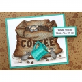 Bild 2 von Stampendous Cling Stamps Coffee Break Rubber Stamp - House Mouse Gummistempel