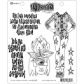 Dylusions Gummistempel Let Me Adjust My Crown