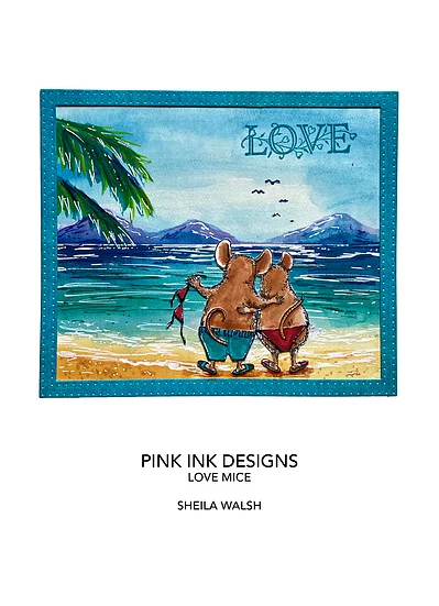 Bild 5 von Pink Ink Designs - Stempel  Love Mice (Liebe Mäuse)