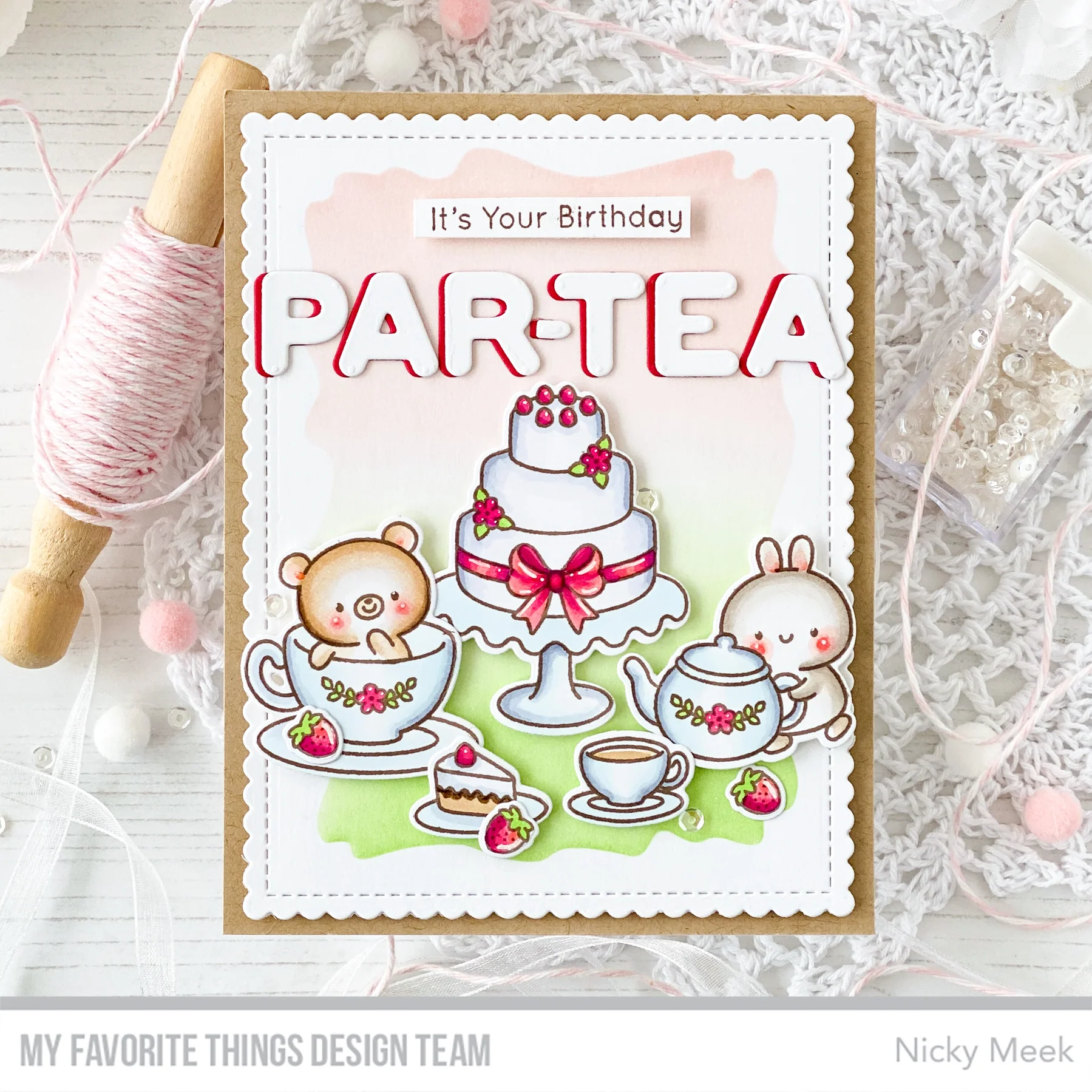 Bild 3 von My Favorite Things - Clear Stamps JB Tea Party Pals