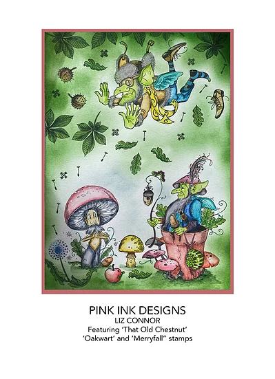 Bild 3 von Pink Ink Designs - Stempel That Old Chestnut - Pilz