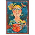 Bild 2 von Stampendous Stanzen Laurel Burch Blossoming Woman Die Set