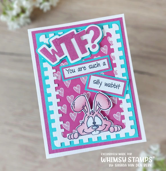 Bild 12 von Whimsy Stamps Clear Stamps - Fluff Butt - Hase