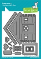 Lawn Fawn Cuts  - Stanzschablone  build-a-cabin 
