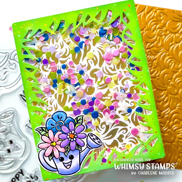 Bild 14 von Whimsy Stamps - Floral A2 Hot Foil Plates