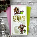 Bild 8 von Whimsy Stamps Clear Stamps - Christmas Doggies