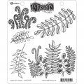 Dyan Reaveley's Dylusions Cling Stamp Gummistempel  Oodles Of Foliage