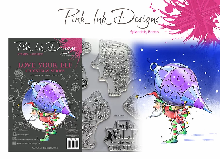 Bild 1 von Pink Ink Designs - Stempel  Love Your Elf  - Weihnachtself
