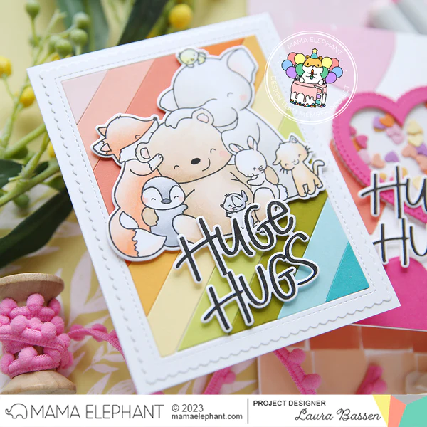 Bild 2 von Mama Elephant - Clear Stamps GROUP HUG