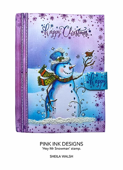 Bild 2 von Pink Ink Designs - Stempel  Hey Mr Snowman - Schneemann
