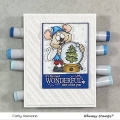Bild 8 von Whimsy Stamps Clear Stamps  - No Peeking Mice - Maus