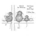 Bild 5 von Spellbinders  Hot Cocoa Day Cling Rubber Stamp Set - House Mouse Stempelgummi