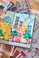 Bild 6 von Sizzix Studio Clear Stamps Set - Stencil/Stempel - City Life by Vic Hollins