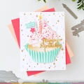 Bild 9 von Waffle Flower Cupcake Topper Additions Stamp Set