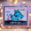 Bild 6 von Whimsy Stamps Clear Stamps - Dragon New Year Drachen Neujahr