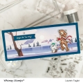Bild 8 von Whimsy Stamps Clear Stamps  - Christmas Deer - Weihnachten Rentier