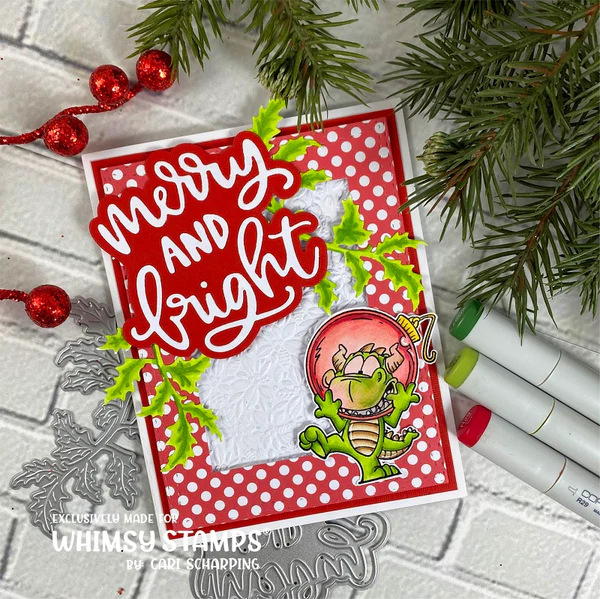 Bild 8 von Whimsy Stamps Clear Stamps - Dudley's Christmas