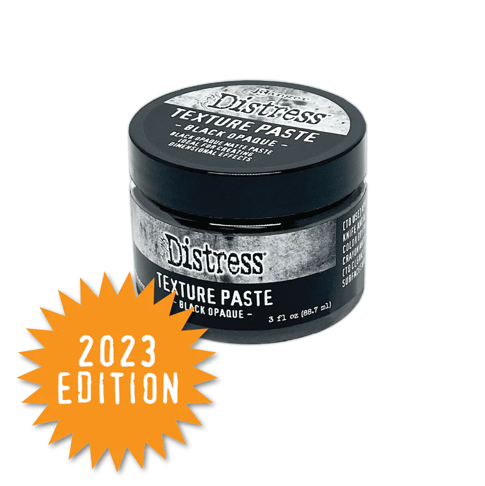 Tim Holtz Distress® Halloween Texture Paste Black Opaque