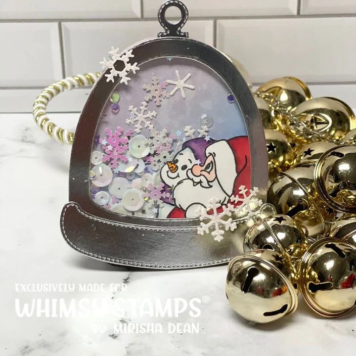 Bild 7 von Whimsy Stamps Clear Stamps - Santa and Friends