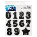 Bild 1 von Simon Hurley Number Balloons Cling Stamps  - Ziffern