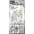 Tim Holtz Collection Schablone Mini Layering Stencil Set #53