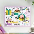 Bild 14 von Waffle Flower Postage Cupcake Die and Stencil - Cupcake Stanze und Schablone