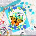 Bild 6 von Waffle Flower  Butterfly Focal Stencil