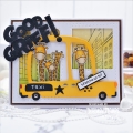 Bild 11 von Whimsy Stamps Rubber Cling Stamp  - City Street Background Gummistempel  Straße