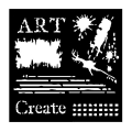 Woodware Stencils - Broken Art