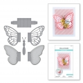 Spellbinders Pop-Up Butterfly Etched Dies from Bibi’s Butterflies - Stanze Schmetterling