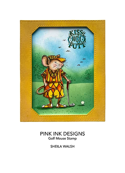 Bild 3 von Pink Ink Designs - Stempel Golf Mouse (Golf Maus)
