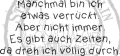 Bild 1 von StempelBar Stempelgummi Manchmal bin ich