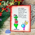 Bild 3 von Crackerbox & Suzy Stamps Cling - Gummistempel Grinch Standing