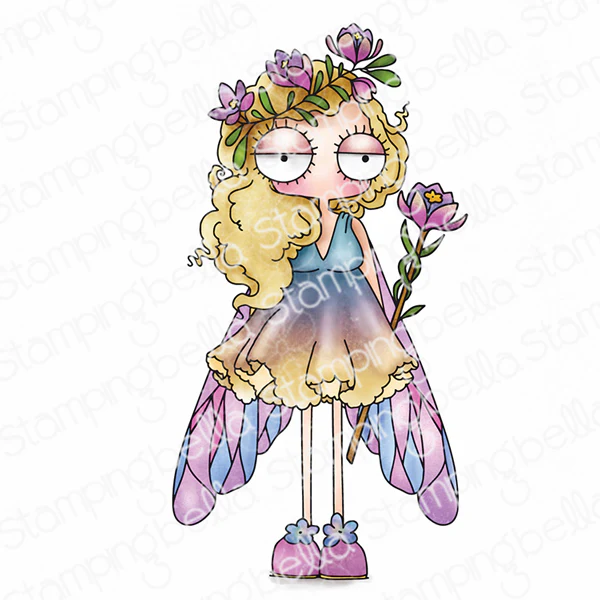 Bild 1 von Gummistempel Stamping Bella Cling Stamp MINI ODDBALL SPRING FAIRY