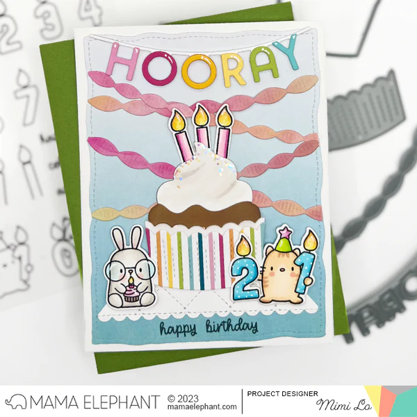 Bild 3 von Mama Elephant - Clear Stamps CELEBRATION CANDLES