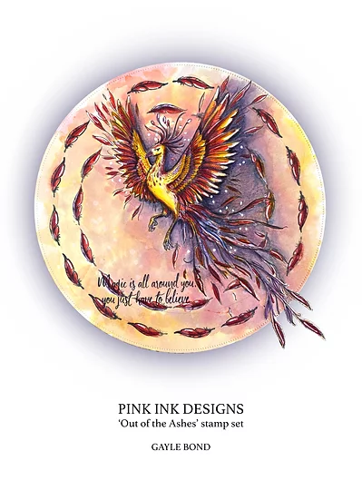 Bild 6 von Pink Ink Designs - Stempel Out Of The Ashes - Phönix