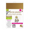 Shrink plastic - Schrumpffolie gold