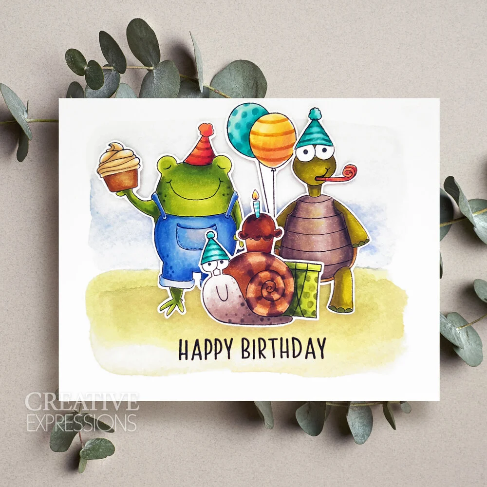 Bild 5 von Creative Expressions • Jane's Doodles Clear Stamps It's Your Day - Geburtstag