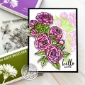 Bild 4 von Hero Arts Stencil - Color Layering Peonies Bunch