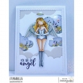 Bild 5 von Gummistempel Stamping Bella Cling Stamp CURVY GIRL ANGEL (INCLUDES MINI ANGEL)